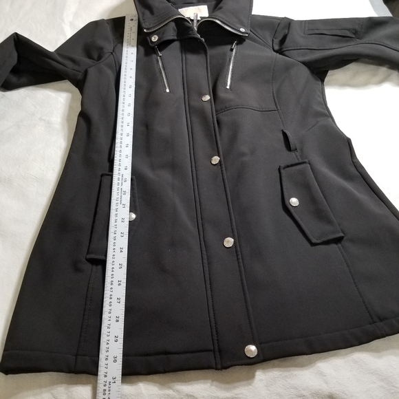 MICHAEL Michael Kors Black Lined Jacket Size Large - Picture 6 of 10